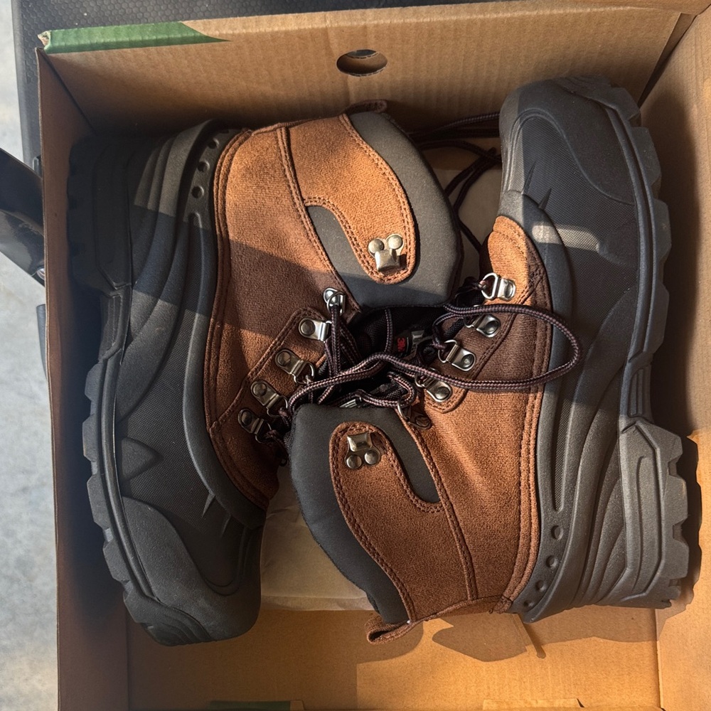 Brown Hiking Boots